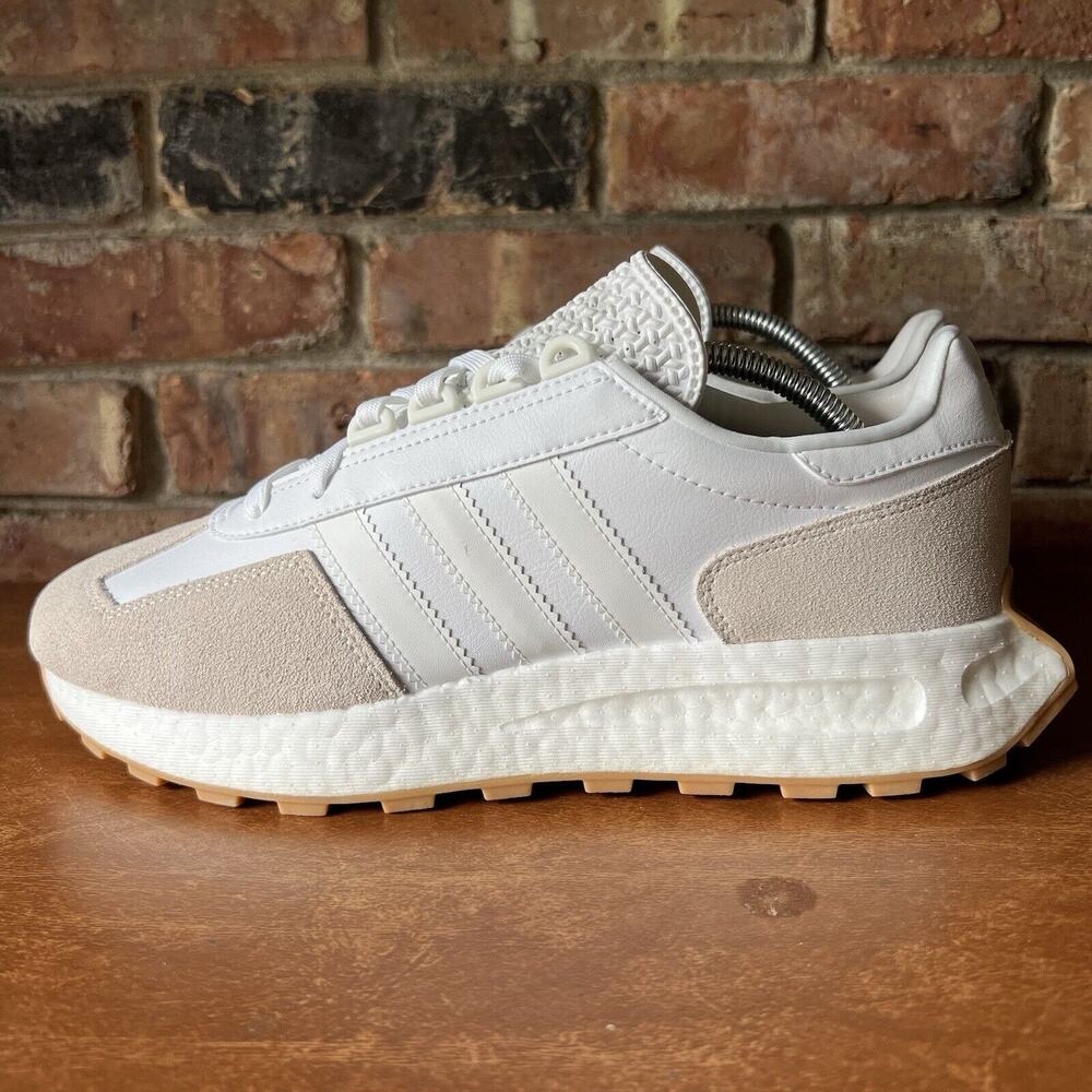 Adidas Originals Retropy Suede Boost White Gum Sneakers Retro HR1421 Men's 12